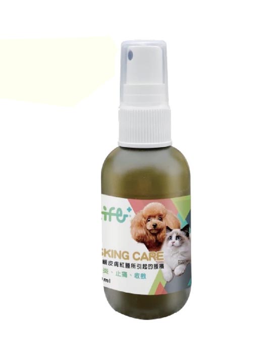 虎揚Life+膚康噴劑SkinCare皮膚噴劑60ml-犬貓適用